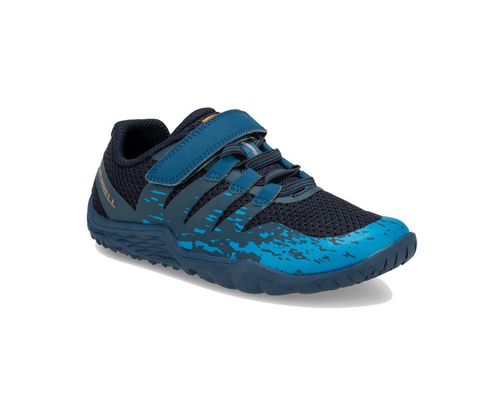 Merrell Sneakers Navy - Trail Glove 5 A/C - Kids 26FTKHCOP